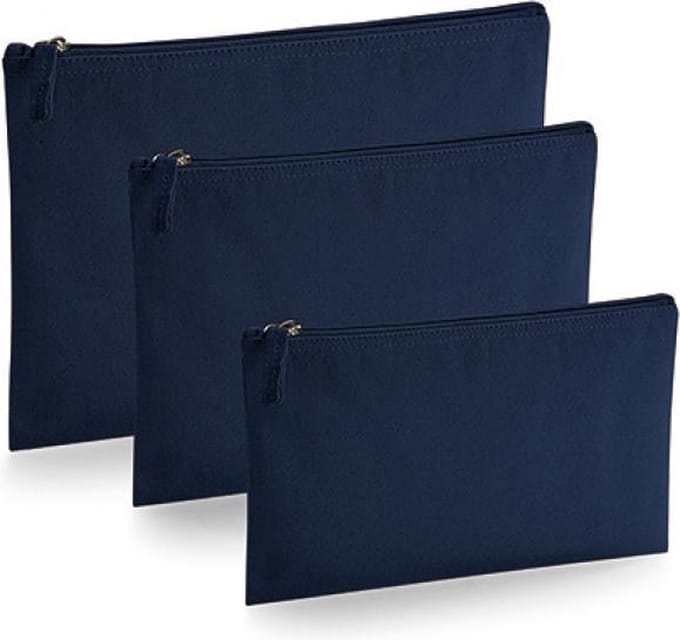 EarthAware® Organic Accessory Pouch M (Donker Blauw)