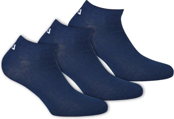 Fila Invis Plain Enkelsokken - 3 pack - navy- maat 35/38 - 3x 3pack - 9 stuks
