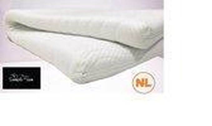 140x210 Luxe Topdekmatras 8cm dik - Topper Traagschuim - Nasa - Visco