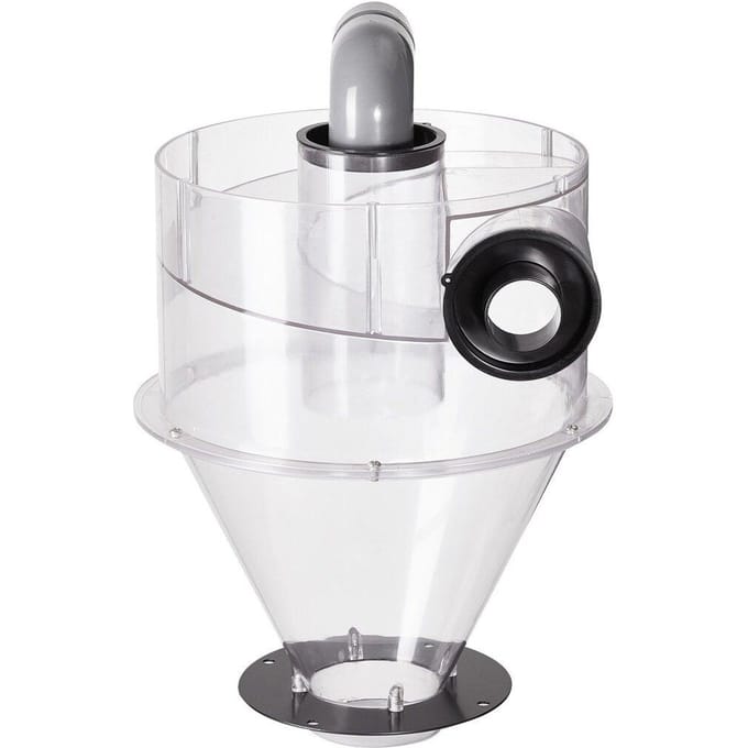 Séparateur de poussière cyclonique Aspirateur Séparateur 4  pour réservoir de 18,9-37,85 L