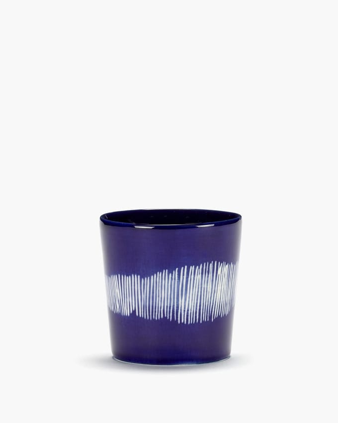 Serax - Ottolenghi Feast - Koffiekop - Donkerblauw/Wit - 7 Ø - 25cl - 4 stuks