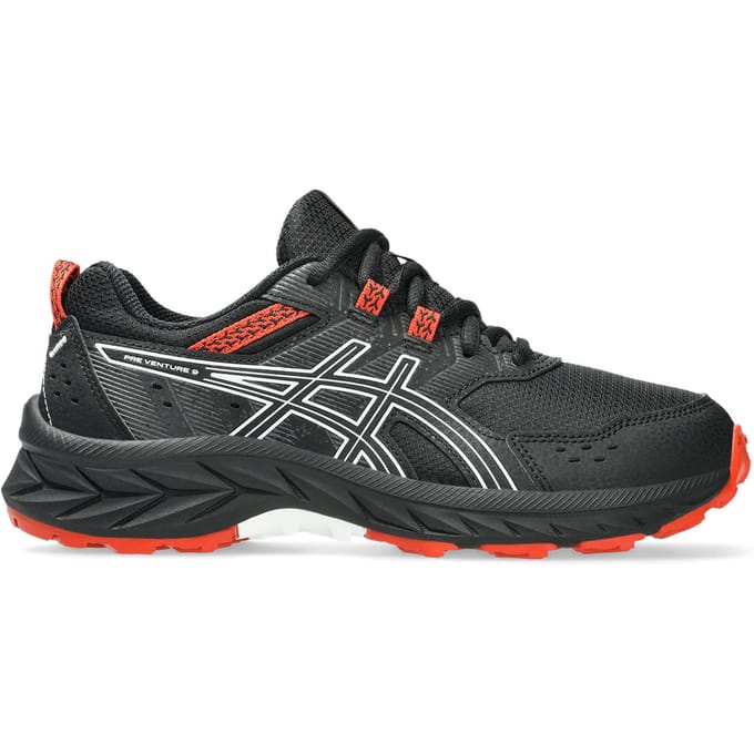 ASICS Pre-Venture 9 GS Trailschoen Kinderen-Zwart,Wit