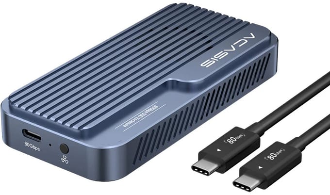 ACASIS - TB501Pro - 80Gbps - M.2 NVMe SSD Enclosure - Compatible Met Thunderbolt 5