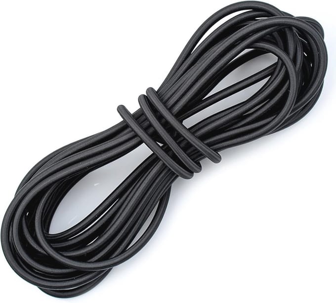 Multifunctionele rubbere spanband voor bagage, camping en zeiltouw - 10m x 8mm