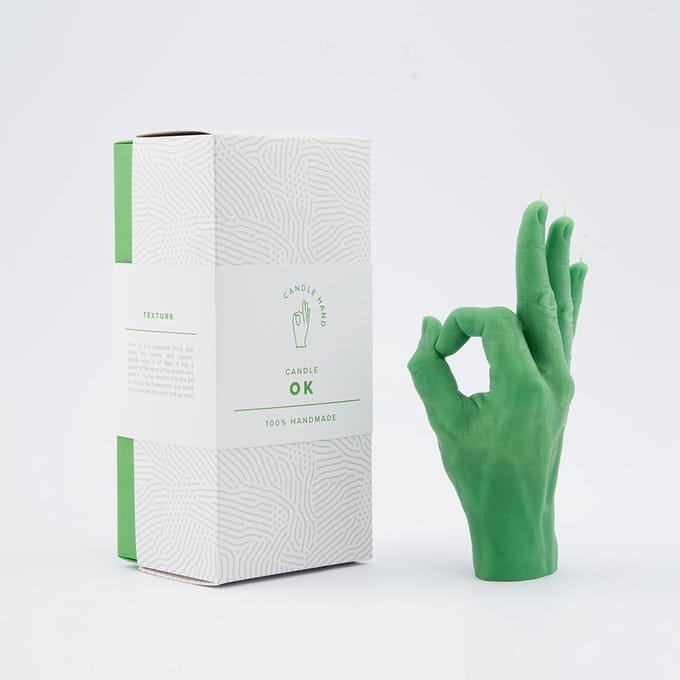 CandleHand - OK - green