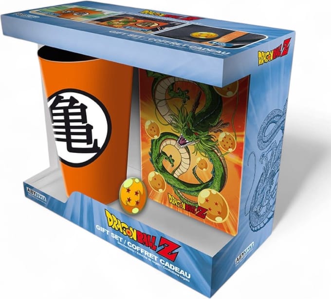 DRAGON BALL - XXL glass + Pin + Pocket Notebook "Dragon Ball"