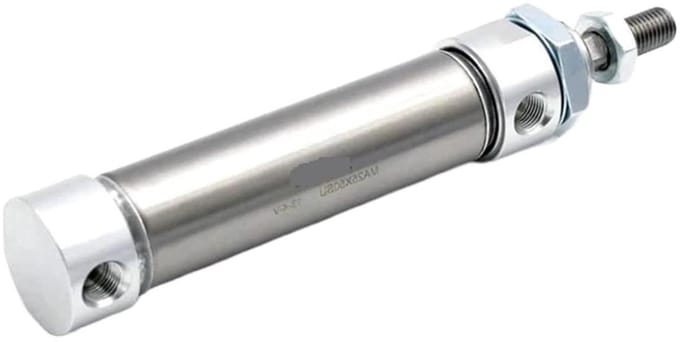 Mini Cilinder - Pneumatische Actuator - Industriële Automatisering - Compact Ontwerp - 32 mm Boring - Zilver