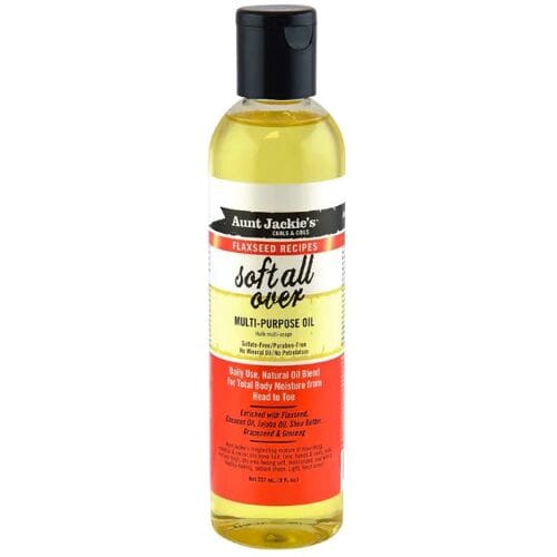 Aunt Jackie's Curls & Coils Flaxseed Recipes Soft All Over Multi-Purpose Oil 237 ml