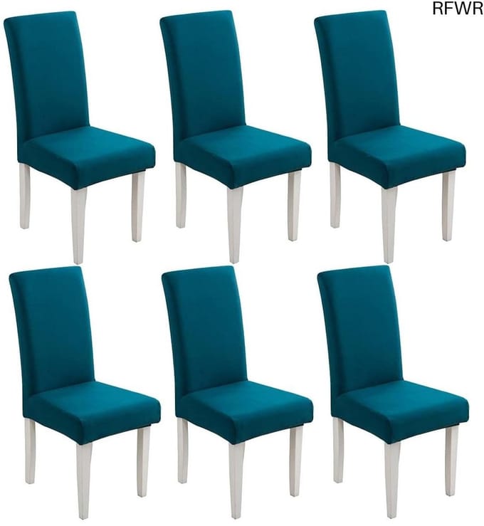RFWR® Flexibele Wasbare Stoelhoezen voor Eetkamer en Feesten - Universele Bescherming