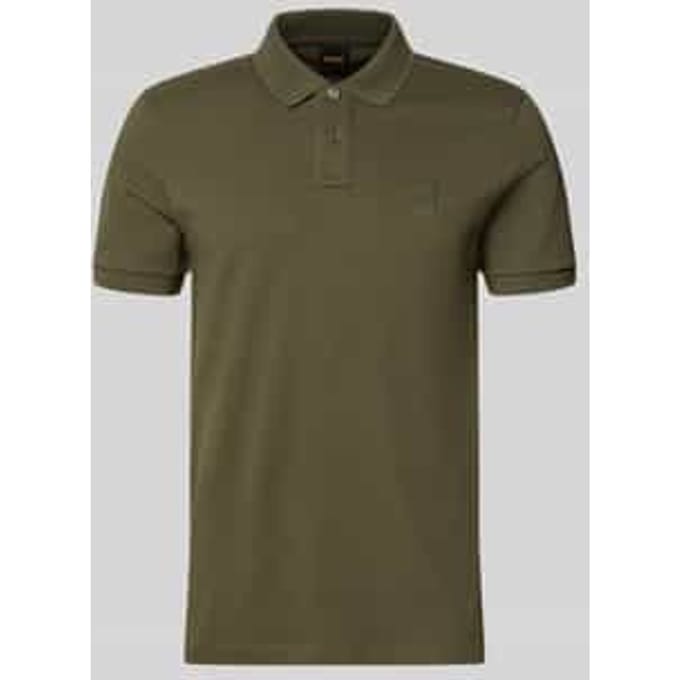 slim fit poloshirt van katoenmix model 'PASSENGER'