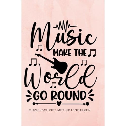 Muziekschrift Met Notenbalken - Gold Arts Books