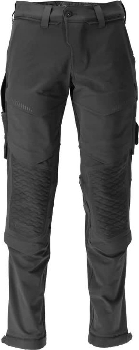 Mascot Customized Broek met kniezakken 22179-652 - Zwart - C44 - 76