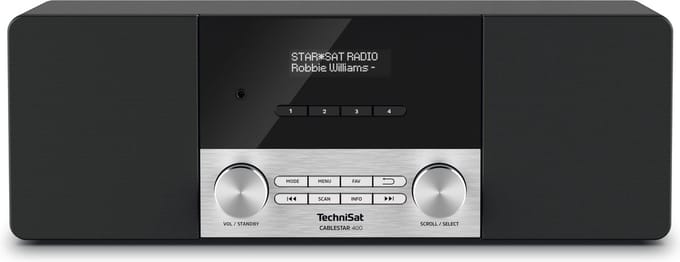 TechniSat CABLESTAR 400 Digitaal Zwart