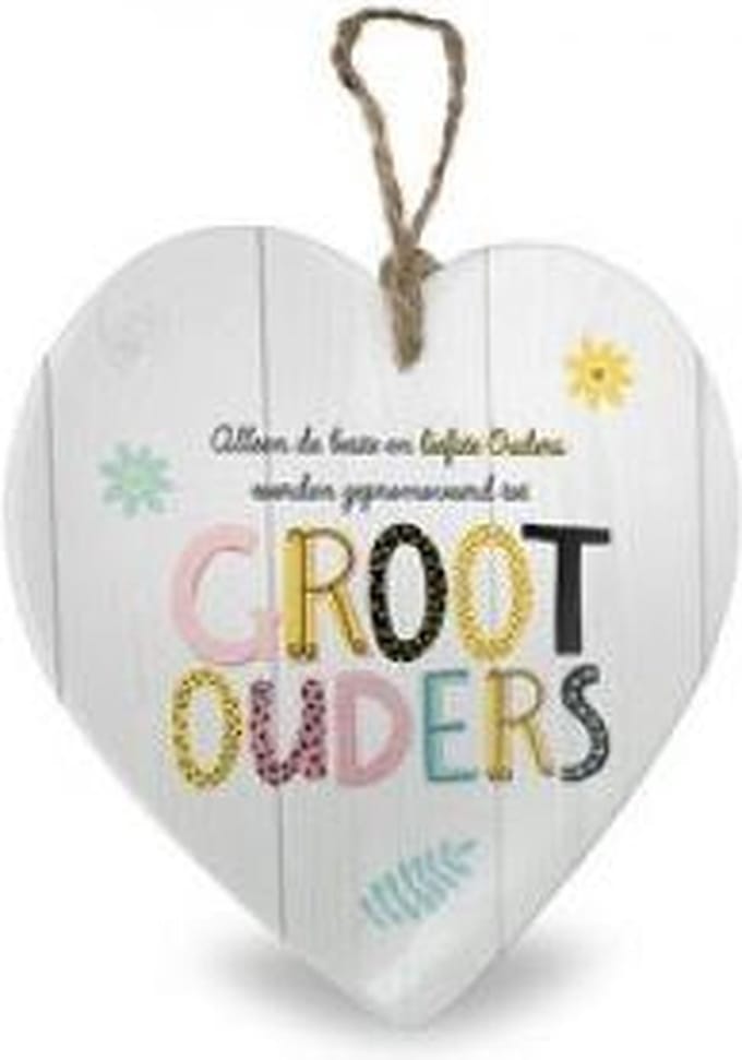 Miko - Baby Collectie - Stenen hart - Grootouders