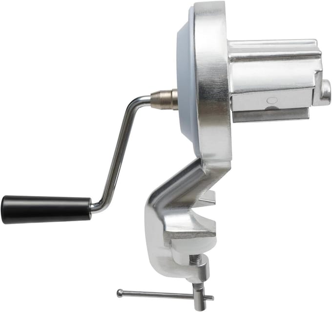 Handmatige Pastamachine - Cavatelli Maker - Pasta Maken - Aluminiumlegering - 5 cm - Zilver