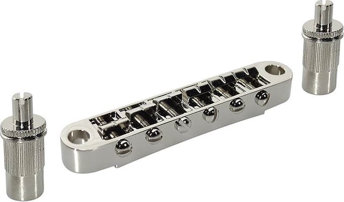 Gitaar brug Boston B-166-N tune'o matic nikkel