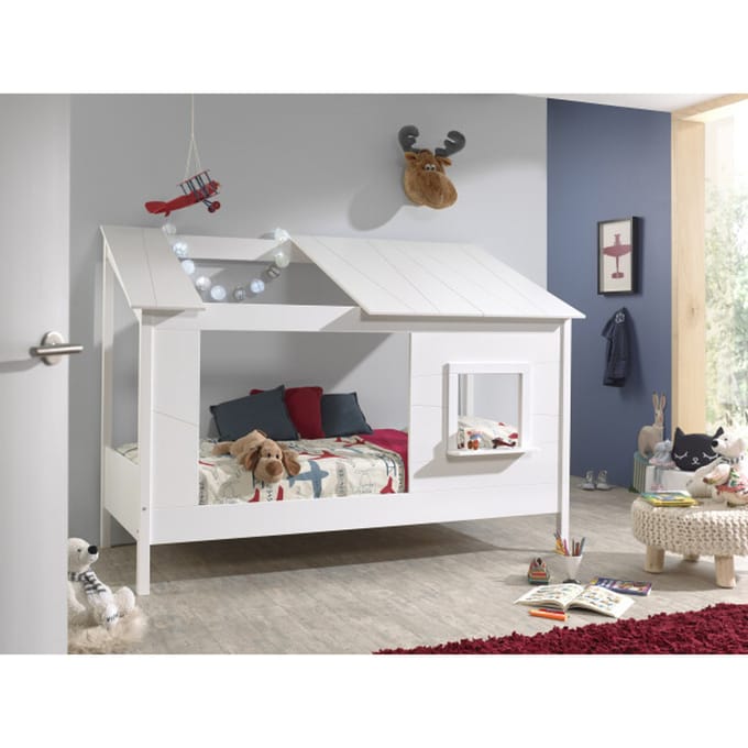 LUCEVI - Housebed 26 Huisbed 90x200cm - Wit