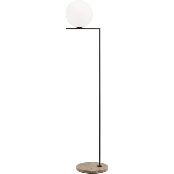 Flos IC Outdoor staande lamp - donker bruin - 135 cm