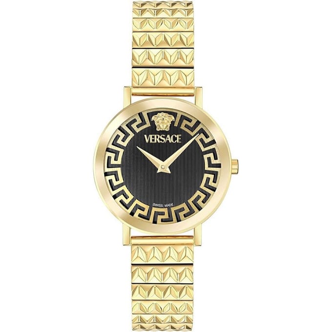 Versace Daedalus VE9A00524 Horloge - Staal - Goudkleurig - Ø 35 mm