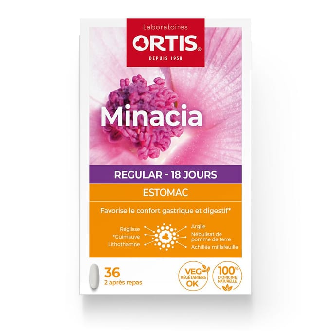 Ortis® Minacia Regular Maag 36 Tabletten