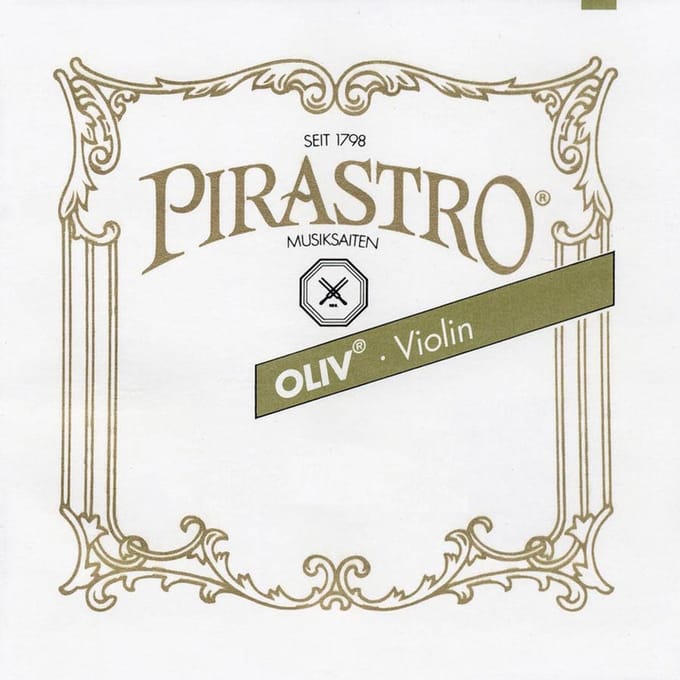 Pirastro P211241 violin string A-2 medium (13 1/2), gut core, aluminum