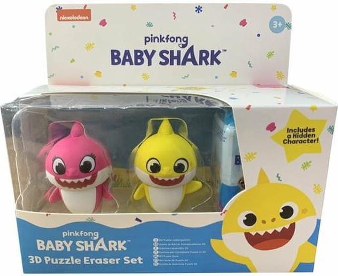 Nickolodeon Baby Shark 3D Puzzelgummetjes