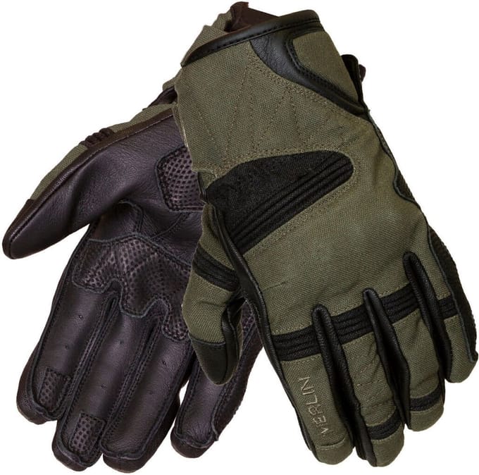 Merlin Mahala Raid D3O Dames Zwart Khaki Handschoenen - Handschoen