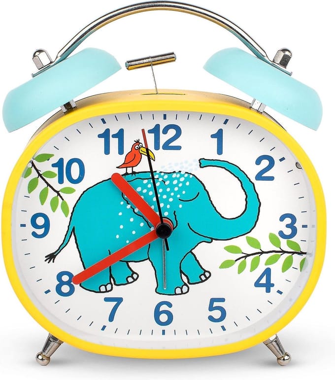 Olifant retro bellen wekker - Tyrrell Katz