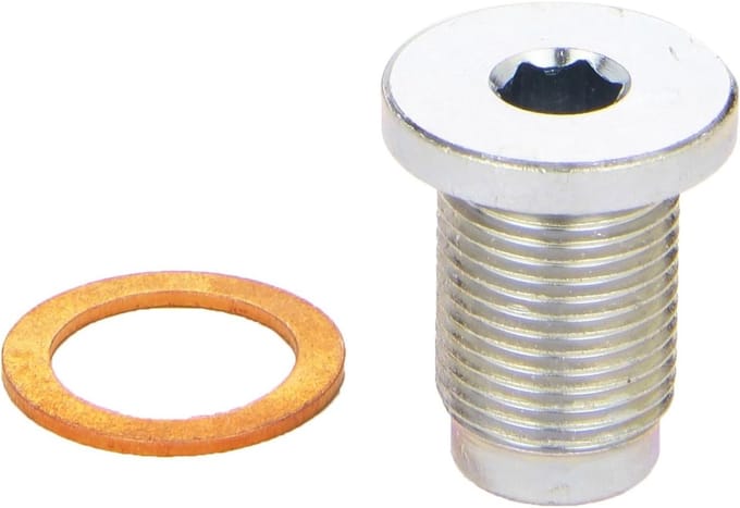 Oliepompplug - Afdichtingsplug - Motoronderhoud - Directe Vervanging - 2.07 x 0.83 cm - Metaal