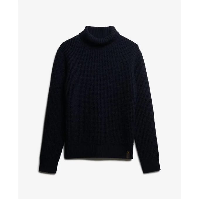 Superdry - The Merchant Store - Coltrui met textuur - Heren - Sweaters