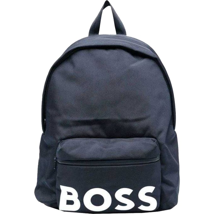 Boss Rugzak met logo (Marineblauw)