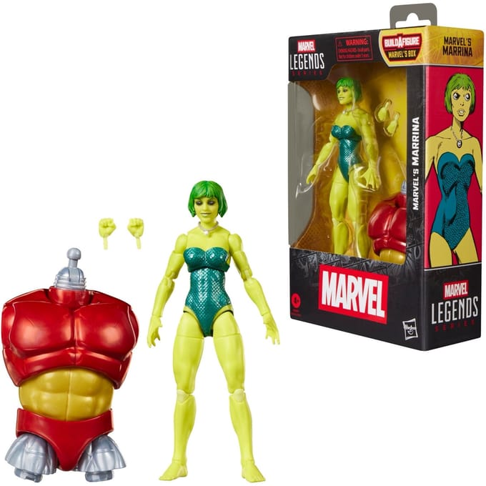 Marvel Legends Series Marvel's Marrina, Alpha Flight Comics Action Figure