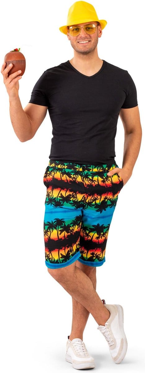 Tropische Hawaii Broek Sunset Heren - Maat 52/54