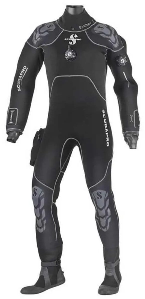 Scubapro Exodry 4.0 Dames Droogpak Zwart M Vrouw