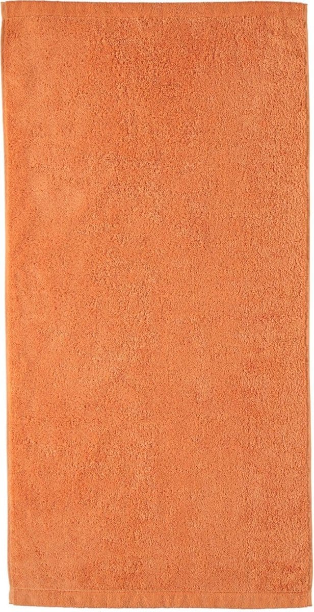 Cawö Lifestyle Uni Handdoek Mandarijn 50x100