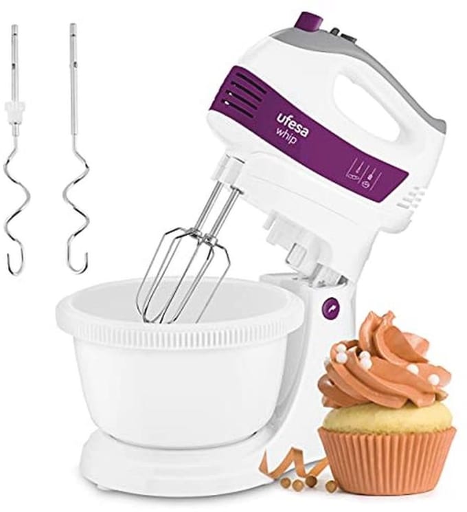 Mixer Kneedmachine met Roterende Kom, 400W, 5 Snelheden + Turbo