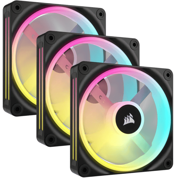 Corsair Air CO-9051002-WW koelsysteem voor computers computer behuizing ventilator 12 cm zwart 3 stuk(s)