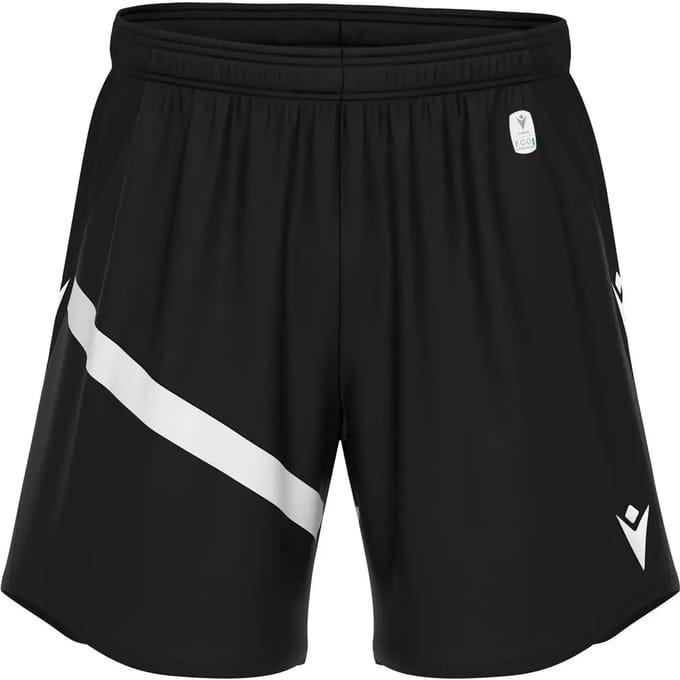 Macron Shen Eco Short Heren - Zwart / Wit | Maat: S
