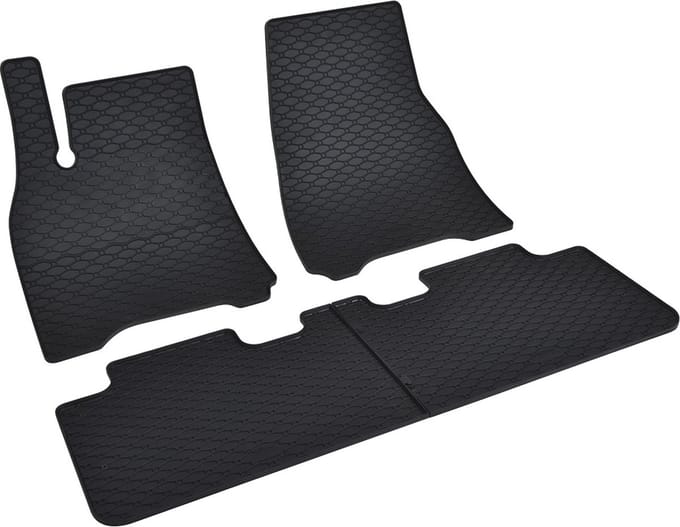 Automatten voor Tesla Model Y (2020-2025) - 4-delig - Rubber