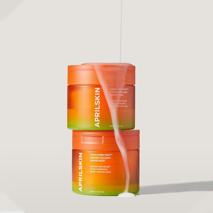 [APRILSKIN] Carrotene IPMP™ Instant Kalmerende Serum Pads 220ml 80EA white