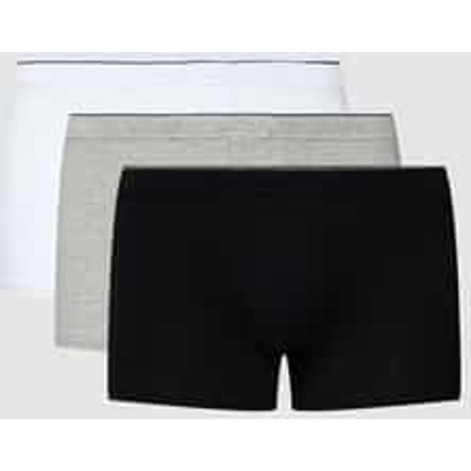 Boxershort met elastische band in een set van 3 stuks