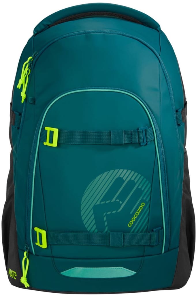 coocazoo schoolrugzak Mate School Backpack Tarp Muddy Lagoon petrol
