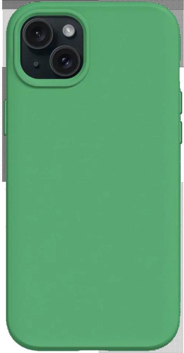 Rhinoshield Solidsuit Hoesje Geschikt voor Apple iPhone 15 Plus | Compatibel met MagSafe | Shockproof Back Cover | Leafy Green