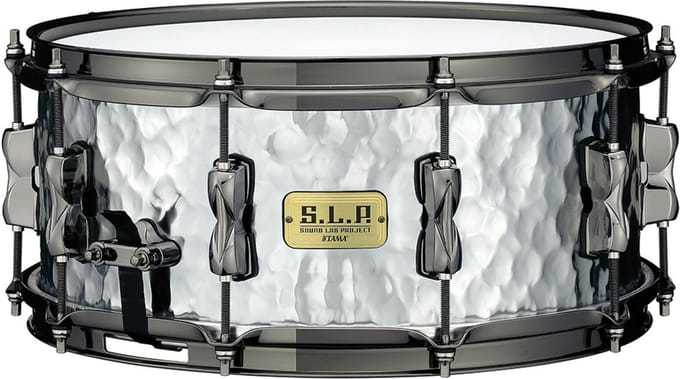 Tama LST146H S.L.P.Expressive Hammered Steel Snare 14"x6" - Snaredrum