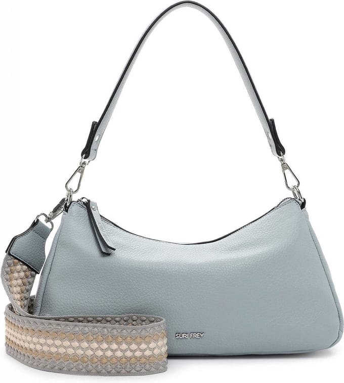 SURI FREY Schoudertas Laury Crossbody Bag Lightblue Lichtblauw