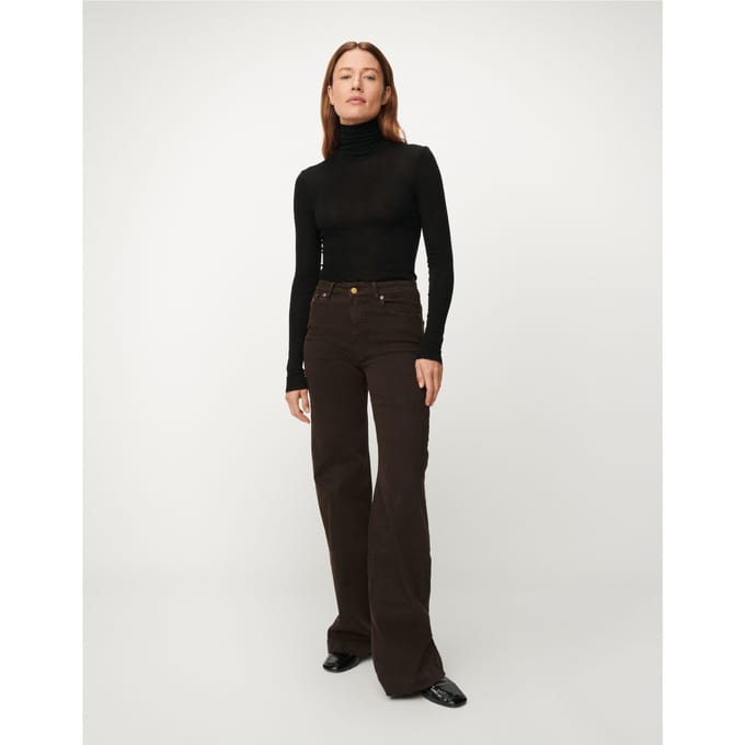 Lois Palazzo Mistral Jeans Donkerbruin 3440-6491