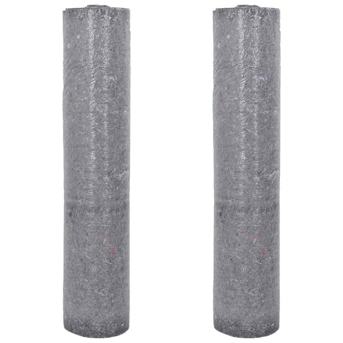 vidaXL - Antislip - schildersvlies - 2 - st - 25 - m - 180 - g/m² - grijs