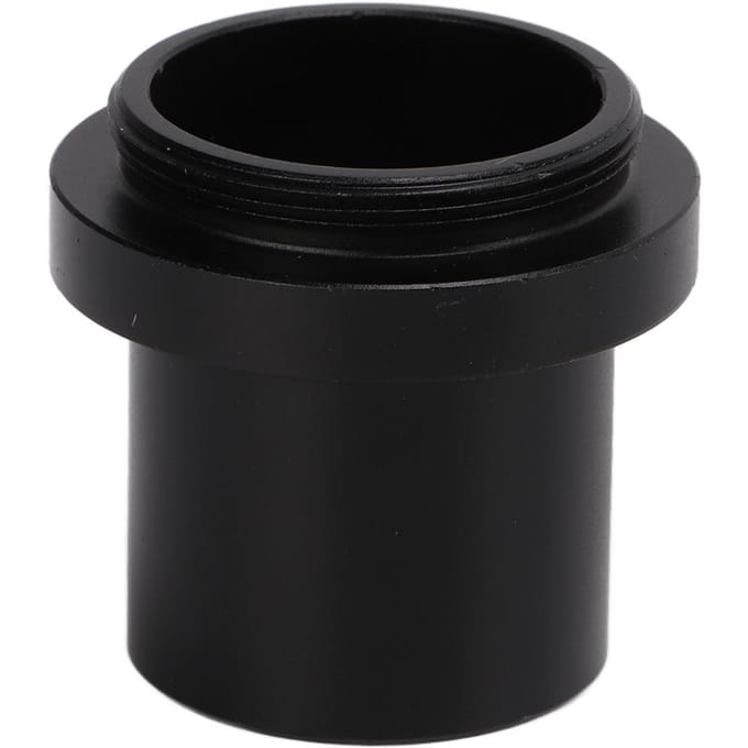 Adaptateur d'anneau oculaire pour caméra de microscope, port de 23,2 mm, microscope connecté à la caméra black