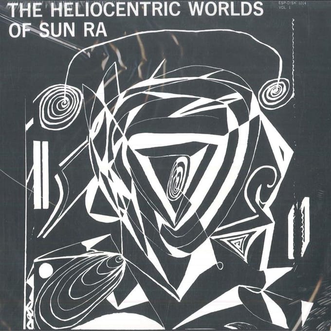 LP Plaat SUN RA - Heliocentric Worlds Of Sun Ra ESP1014 ESP DISK 2009 US Jazz gray