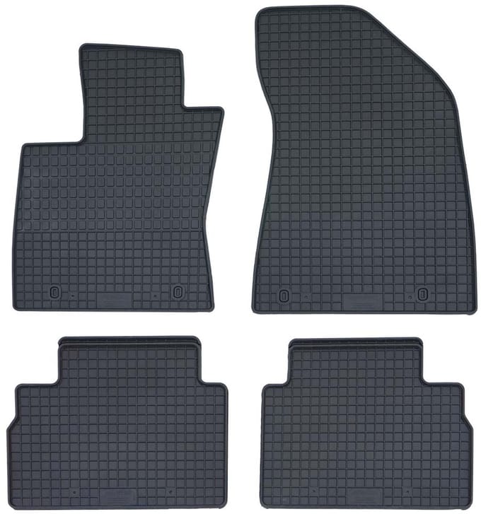 Automatten.nl rubbermat met opstaande rand - 4-delige set - MG ZS-EV 2019-2024